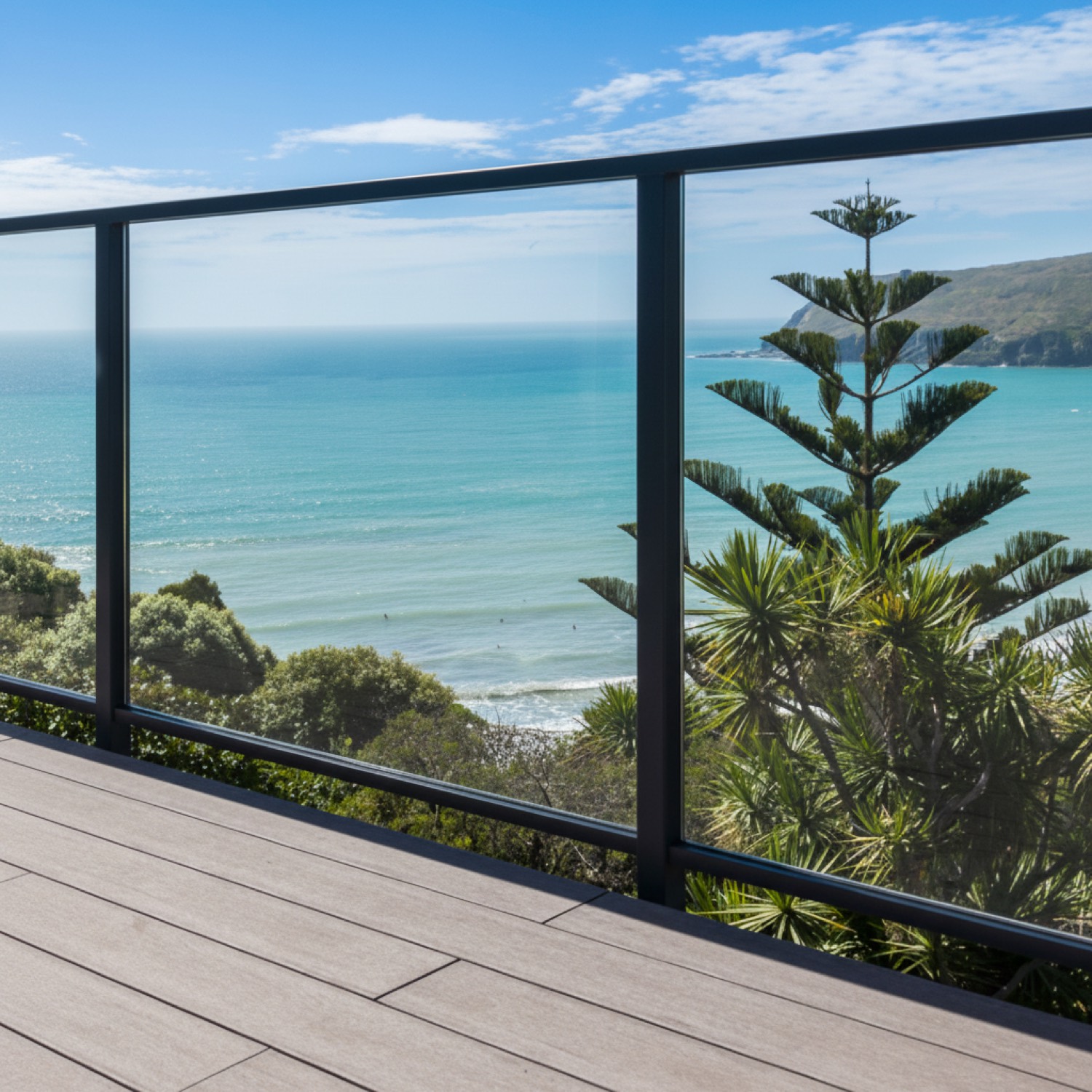Glass balustrades